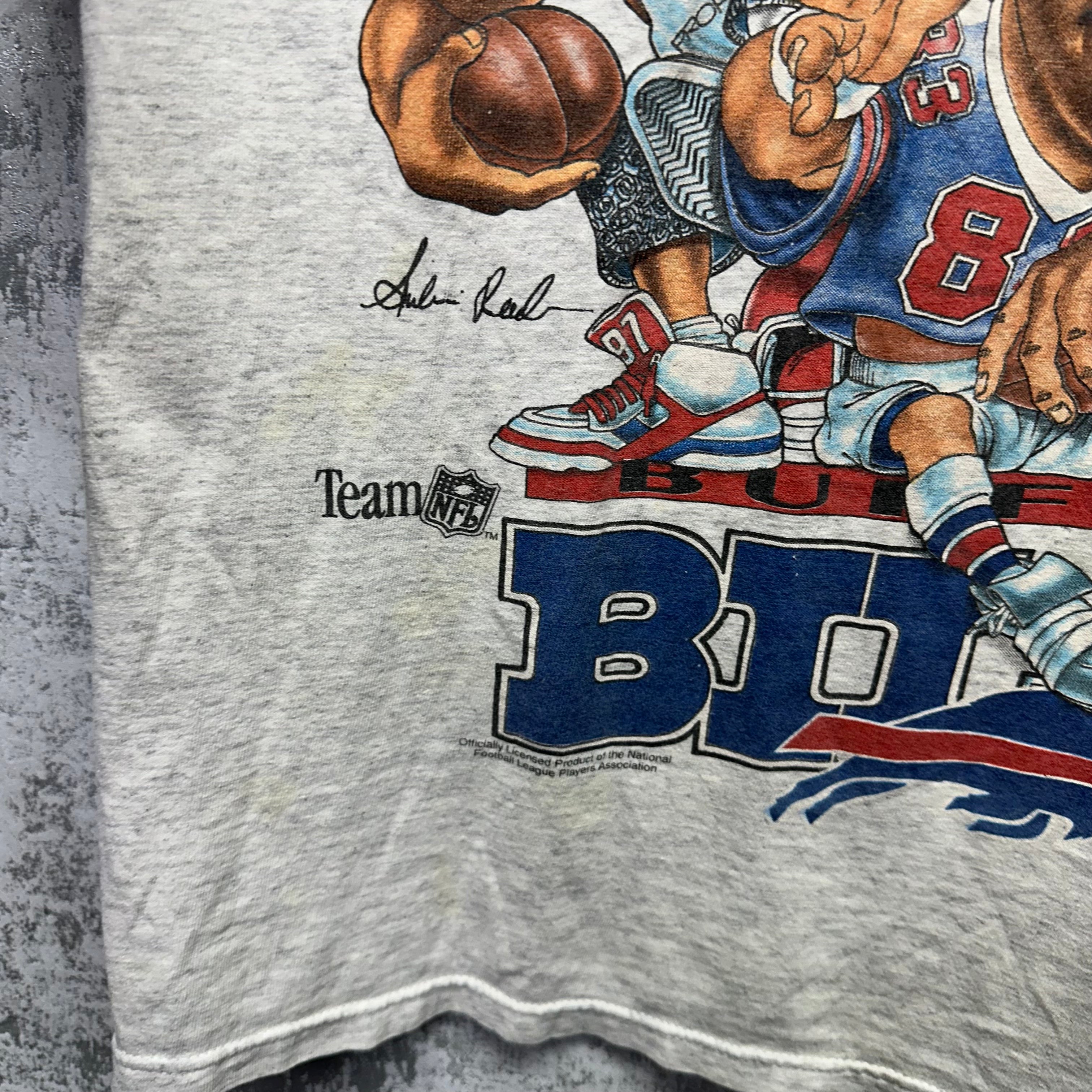 Vintage Buffalo Bills Caricature Shirt Large