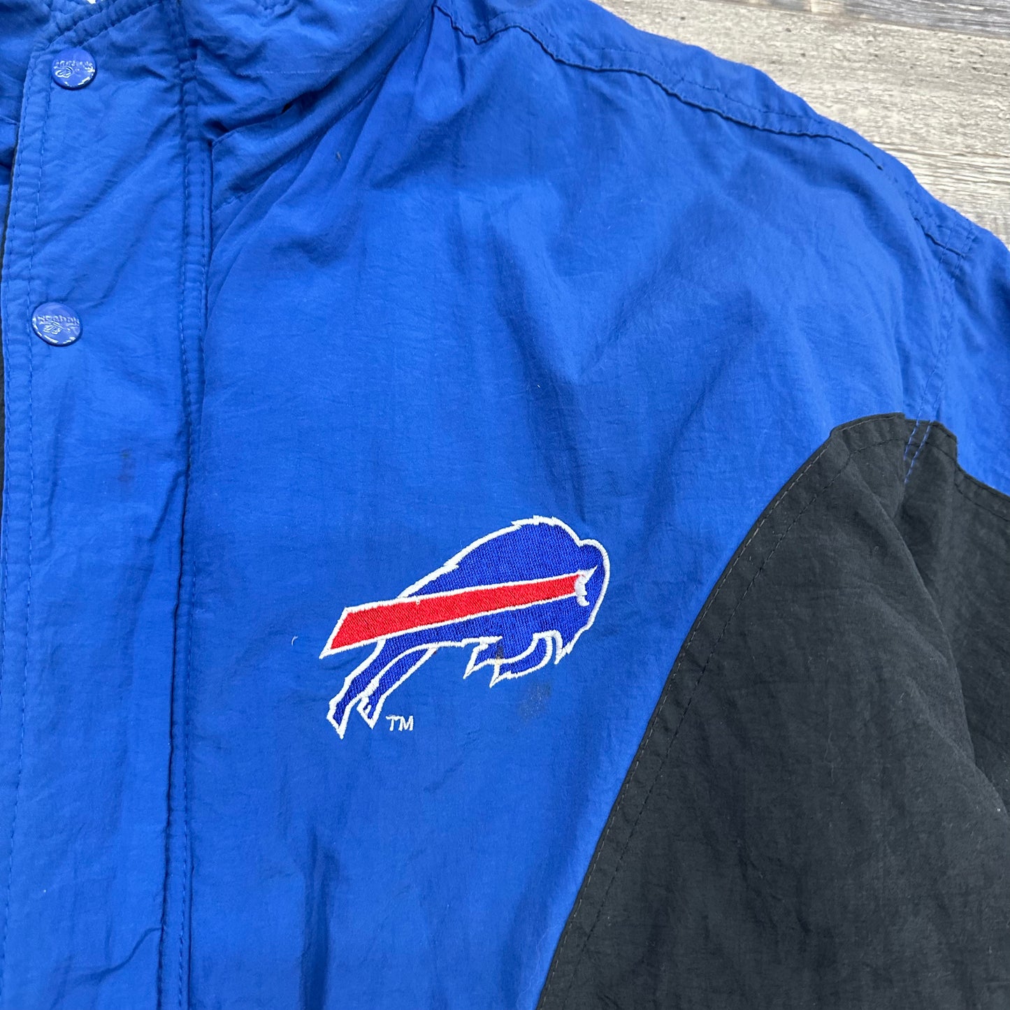 Vintage Buffalo Bills Reebok Wave Puffer Jacket XL