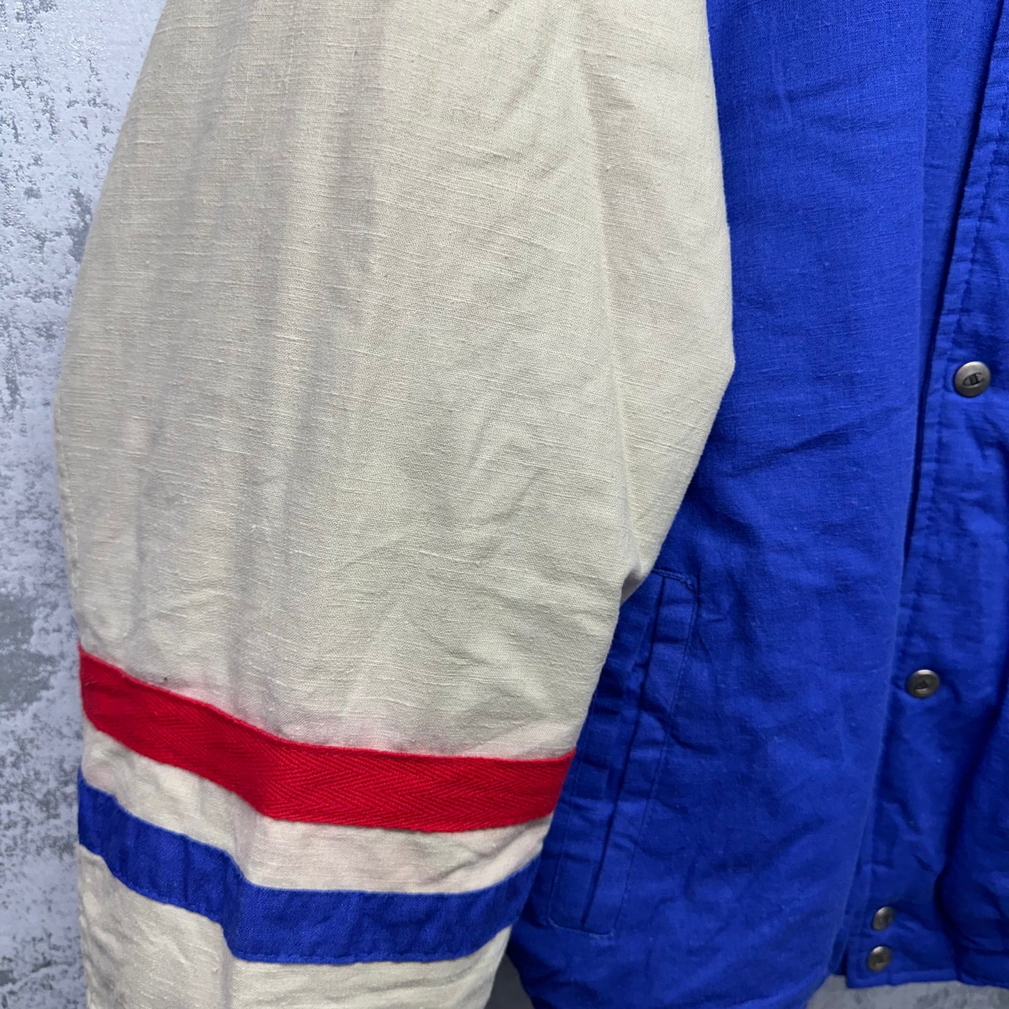 Vintage Buffalo Bills Champion Varsity Bomber Jacket Large