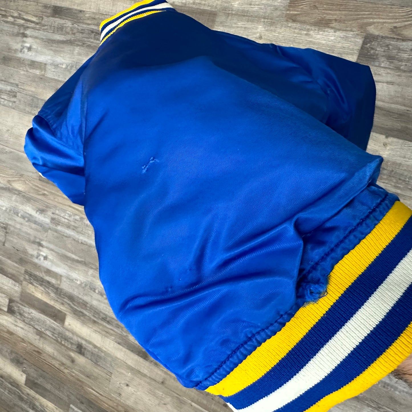 Vintage Buffalo Sabres Satin Bomber Jacket XS (Youth Small)