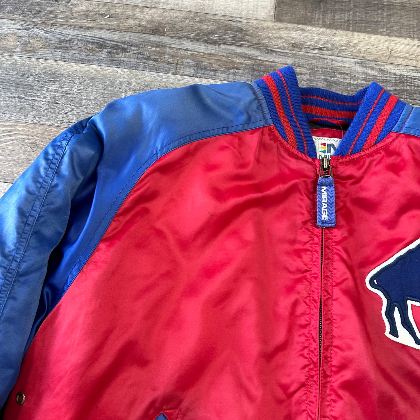 Vintage Buffalo Bills Satin Jacket XL