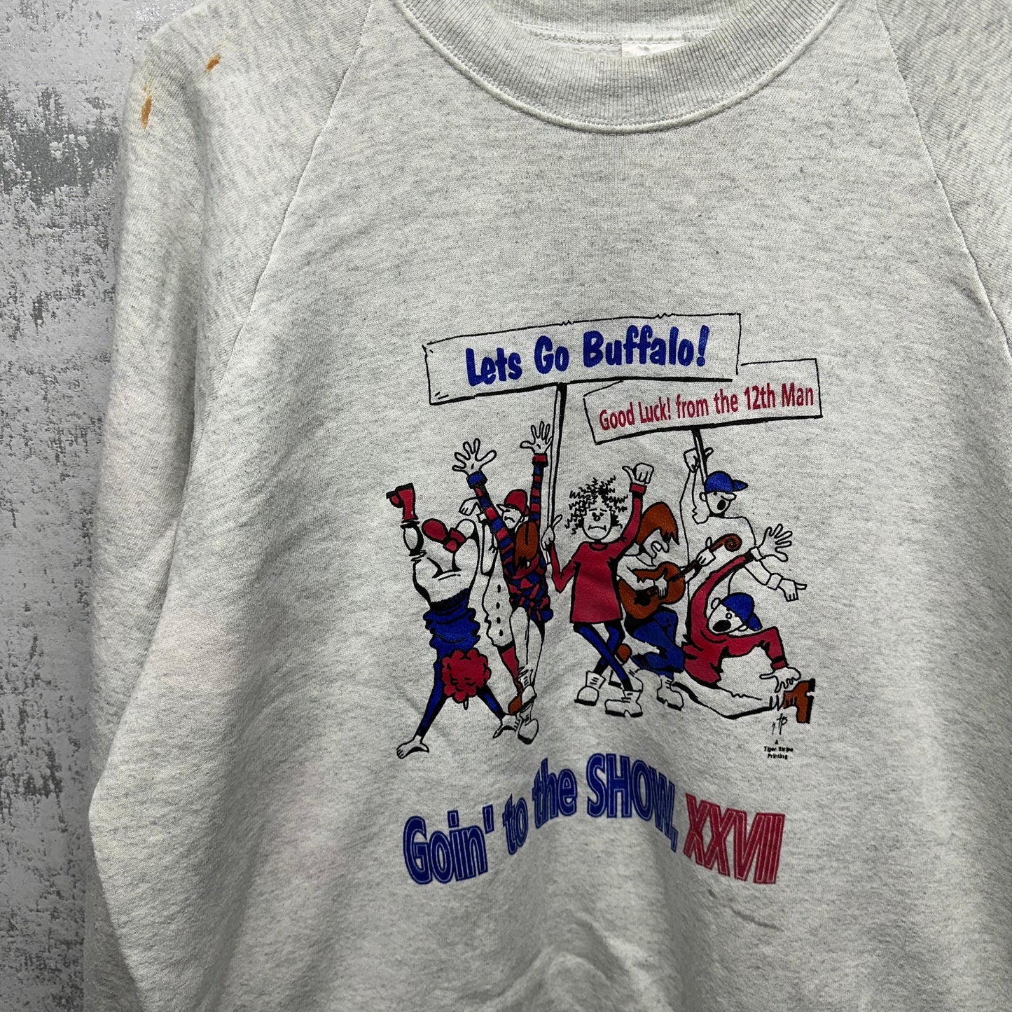 Vintage Buffalo Bills Super Bowl Crewneck Sweatshirt XL