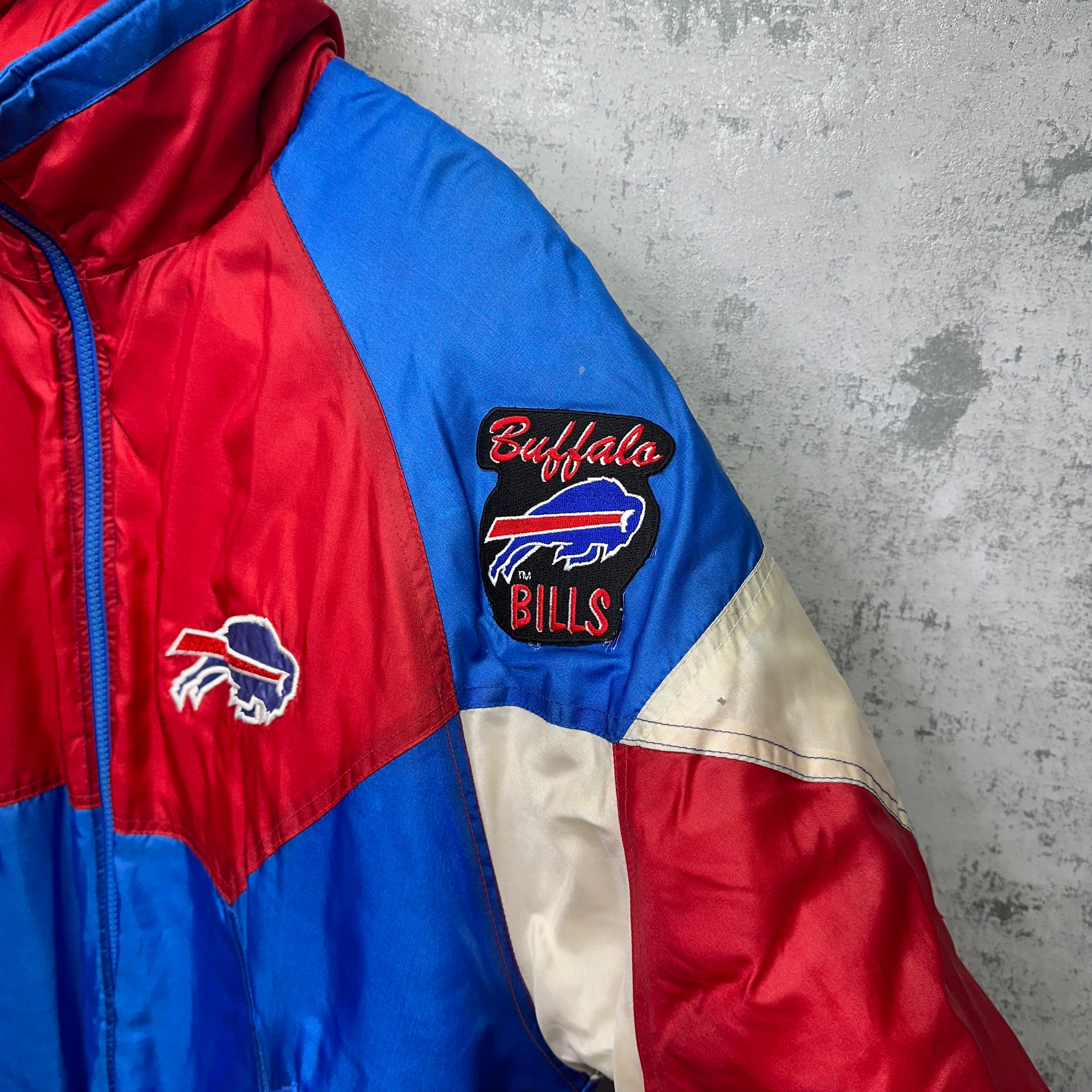 Vintage Buffalo Bills Puffer Jacket Large