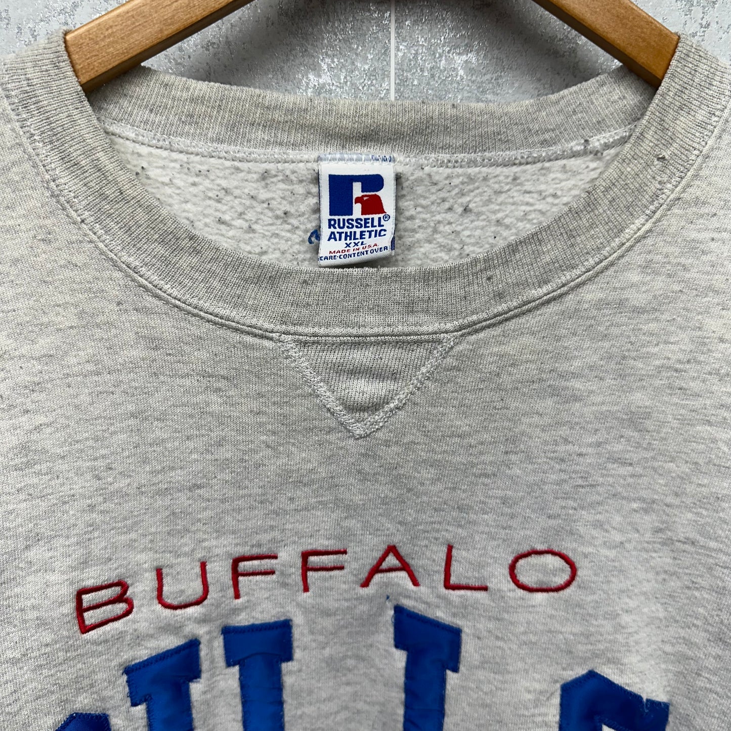 Vintage Buffalo Bills Embroidered Crewneck Sweatshirt 2XL XXL