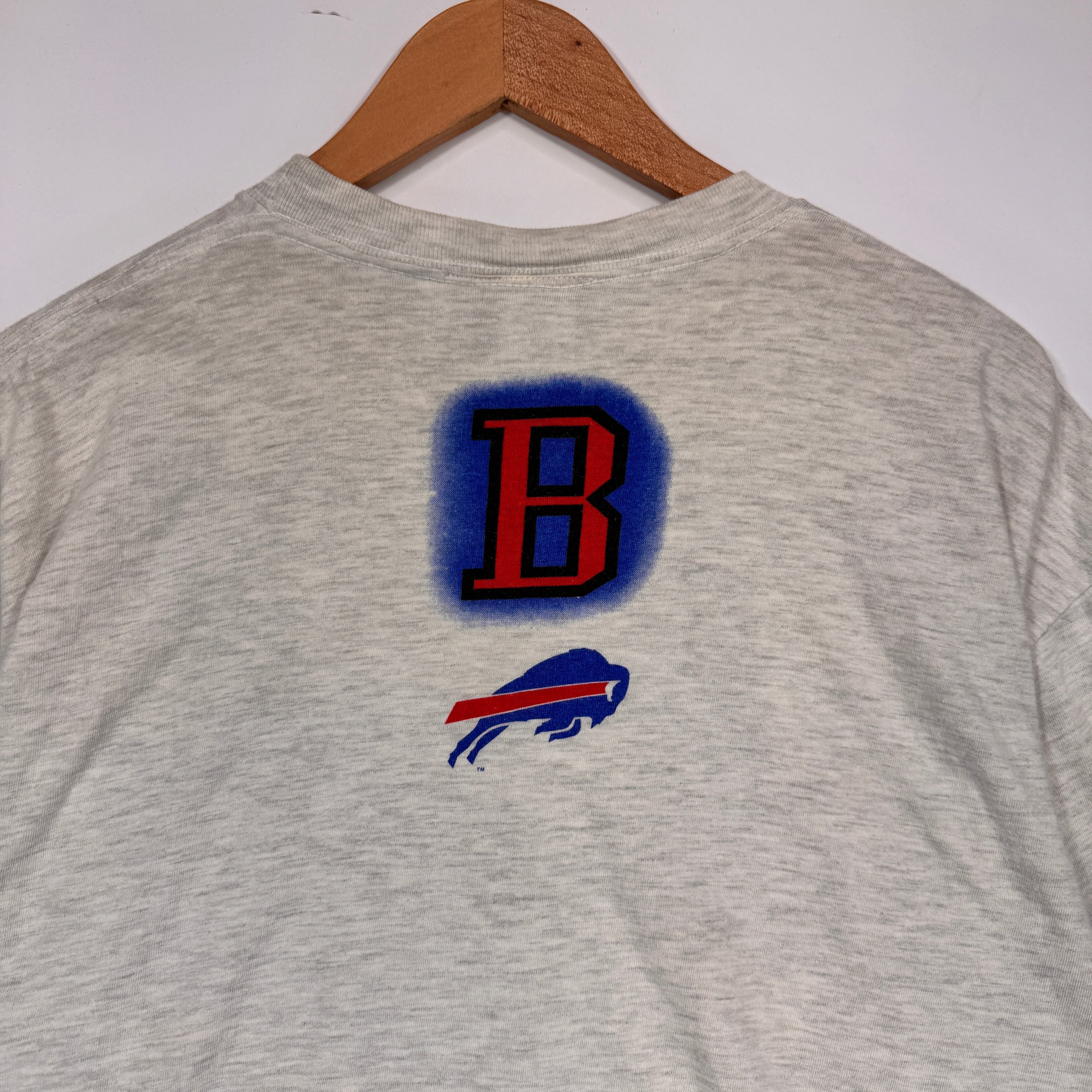 Vintage Buffalo Bills Magic Johnson Cross Script Shirt XL