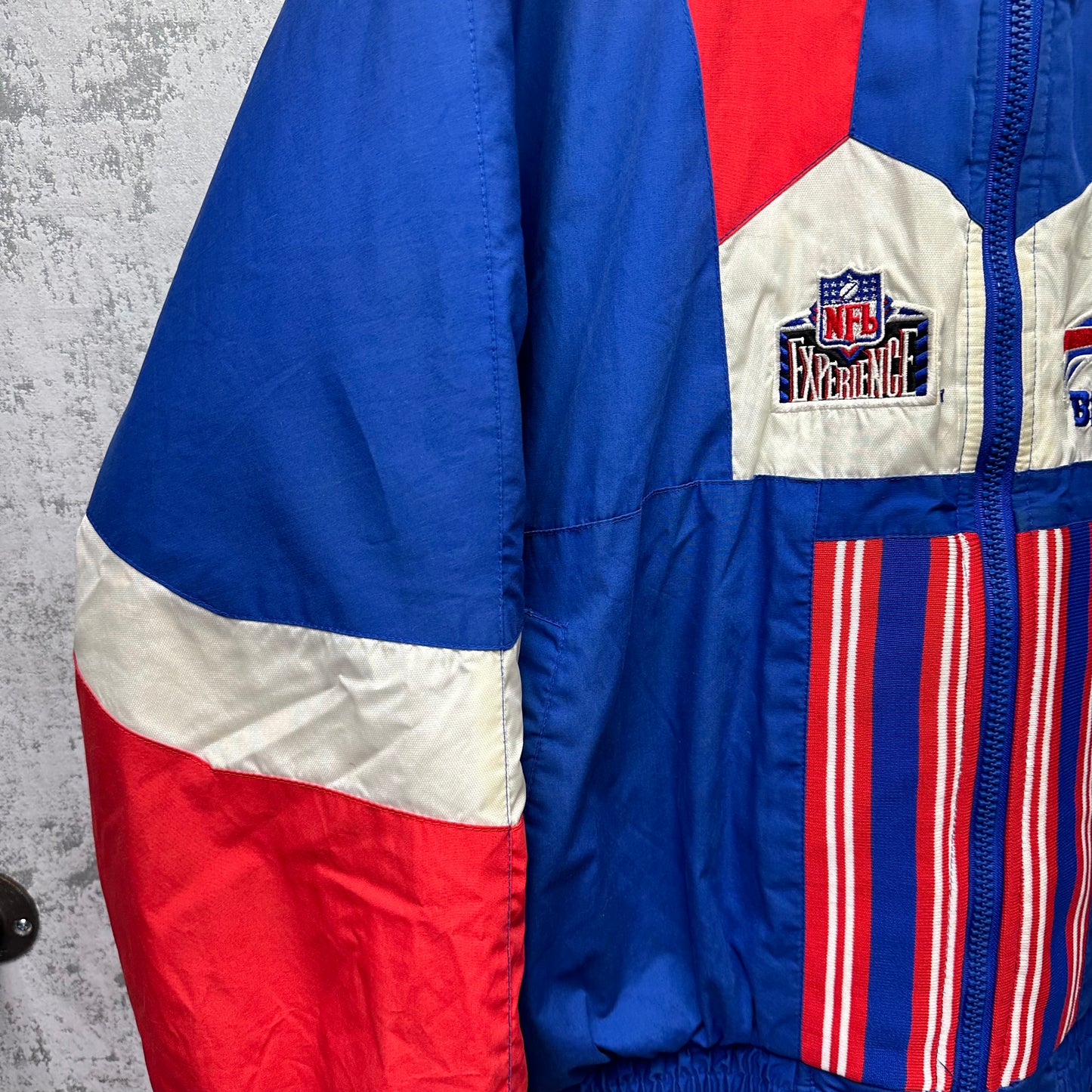 Vintage Buffalo Bills REVERSIBLE Puffer Jacket XL