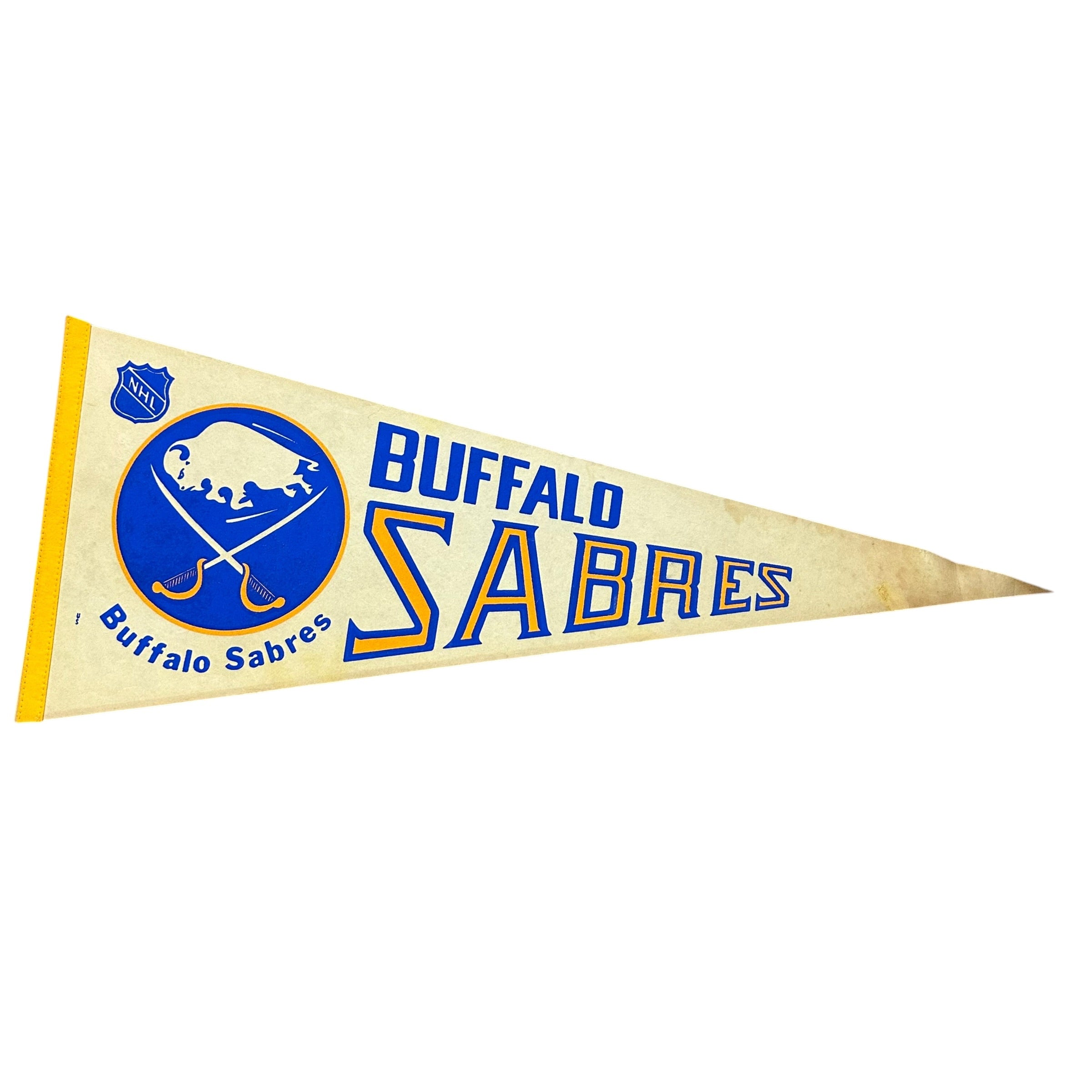 Vintage Buffalo Sabres 1970 Pennant