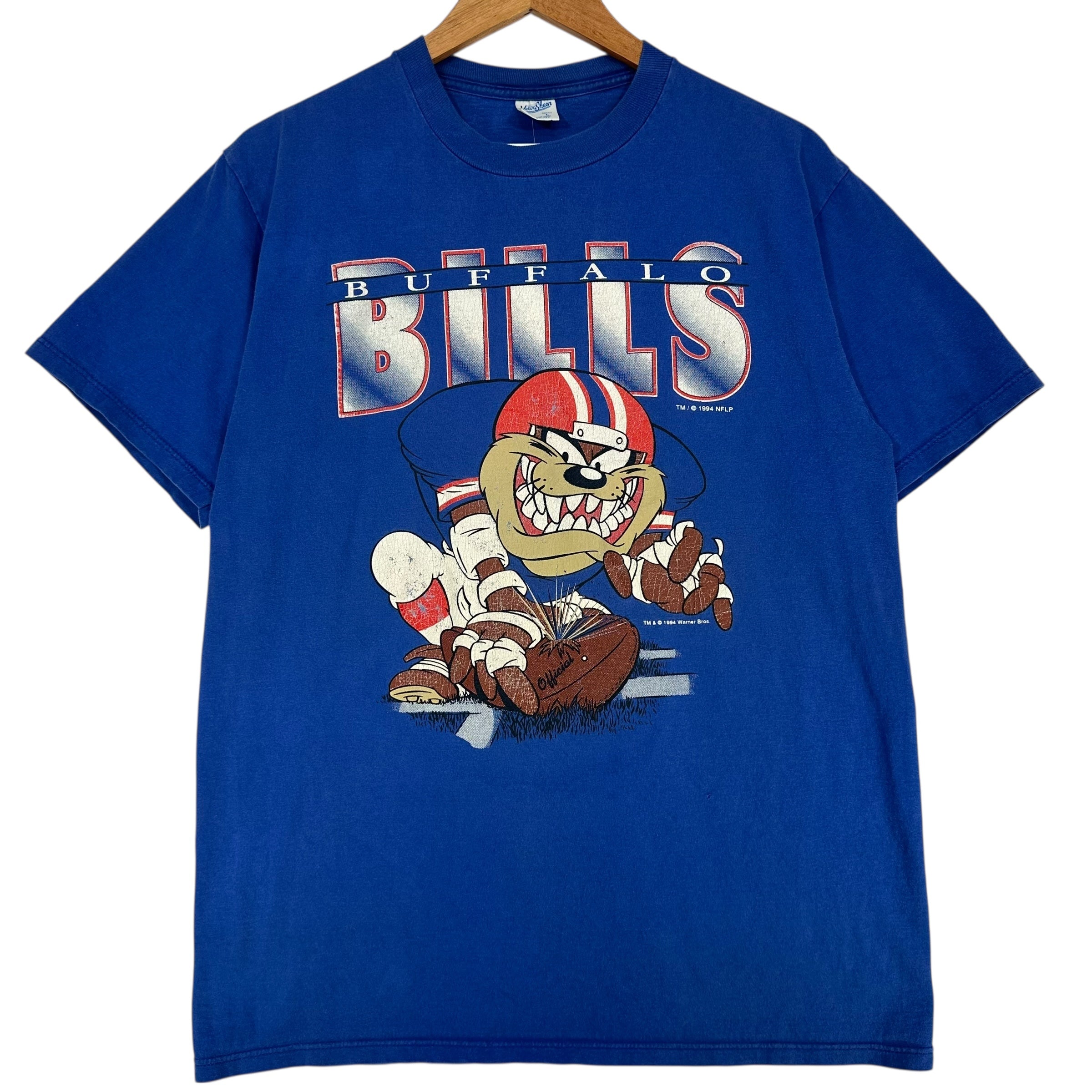 Vintage Buffalo Bills Taz Looney Tunes Shirt Large