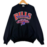 Vintage Buffalo Bills 1995 AFC East Champs Crewneck Sweatshirt XL