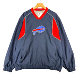 Vintage Buffalo Bills Pullover Windbreaker Jacket Large