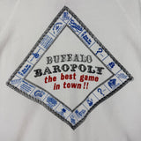 Vintage Buffalo Bills Bar-opoly Parody Crewneck Sweatshirt XL