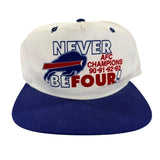 Vintage Buffalo Bills Never Be Four Hat