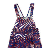 Vintage Buffalo Bills Zubaz Denim Overall Pants Medium