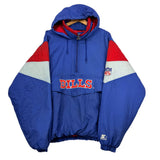 Vintage Buffalo Bills Starter 1/4 Zip Pullover Jacket XL