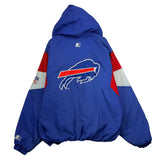 Vintage Buffalo Bills Starter 1/4 Zip Pullover Jacket XL