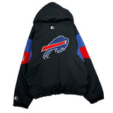 Vintage Buffalo Bills Starter 1/4 Zip Pullover Jacket XL