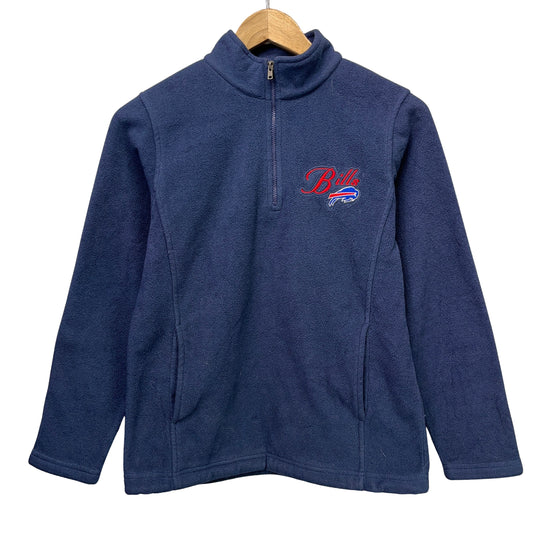 Vintage Buffalo Bills Fleece Pullover Sweatshirt Medium