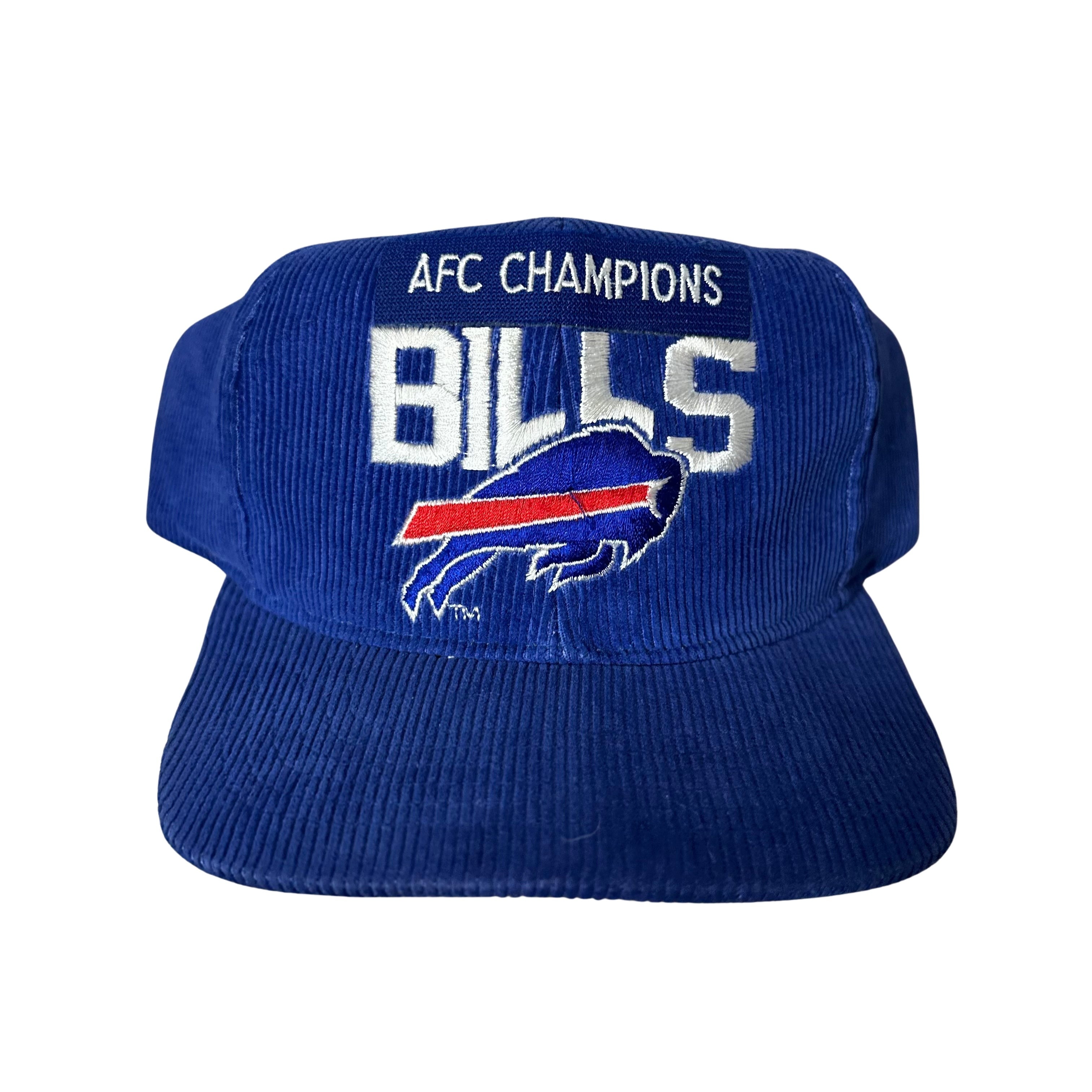 Vintage Buffalo Bills Corduroy Snapback Hat
