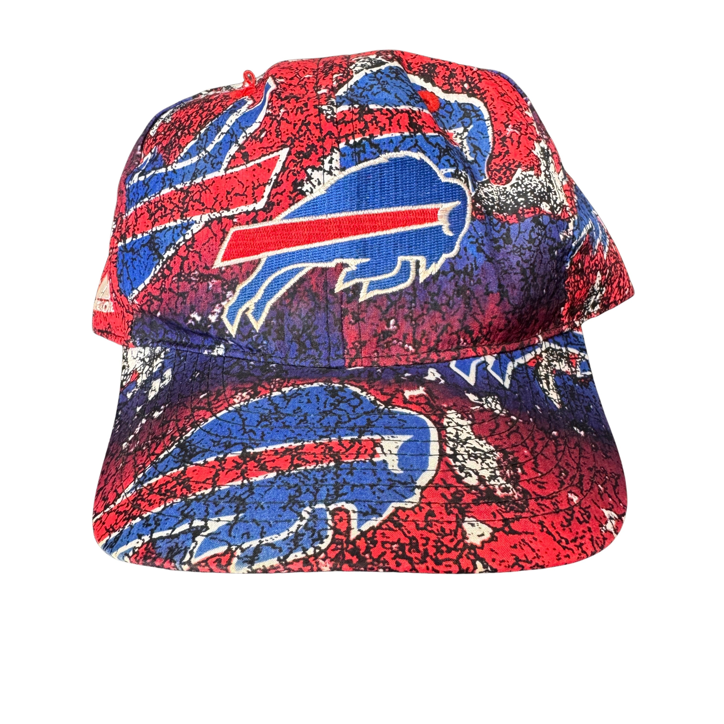 Vintage Buffalo Bills Apex One All Over Print Snapback Hat