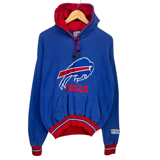 Vintage Buffalo Bills Hoodie Sweatshirt Large