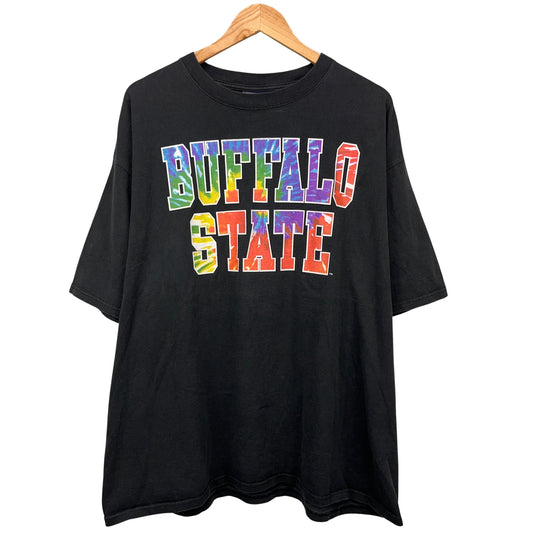 90s Buffalo State Tie Dye Shirt XXL