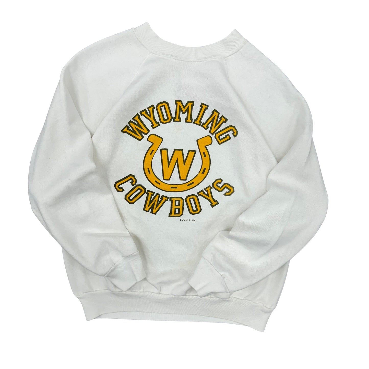 Vintage Wyoming Cowboys Crewneck Sweatshirt Medium