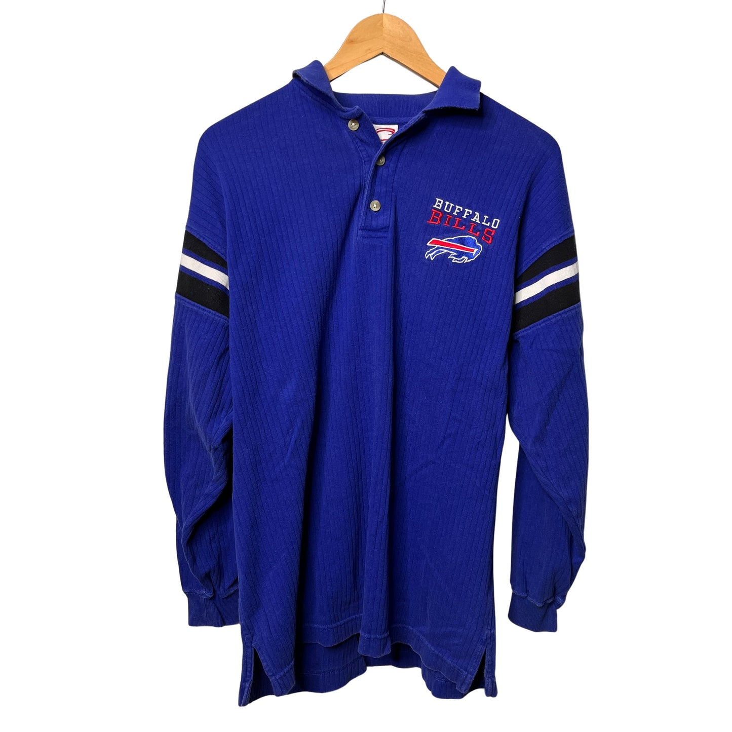 Vintage Buffalo Bills Rugby Polo Shirt Large