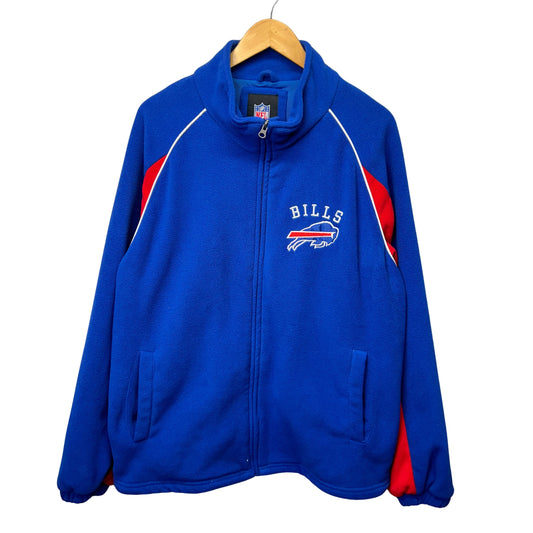 2000s Buffalo Bills Full Zip Fleece Sweatshirt XL