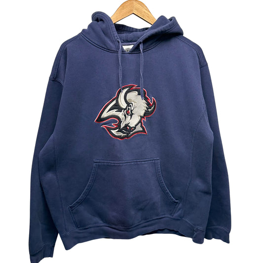 Vintage Buffalo Sabres Embroidered Hoodie Sweatshirt XL