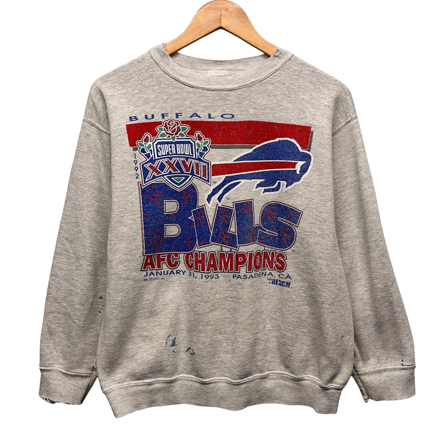 Vintage Buffalo Bills 1993 Super Bowl Crewneck Sweatshirt Small-Medium