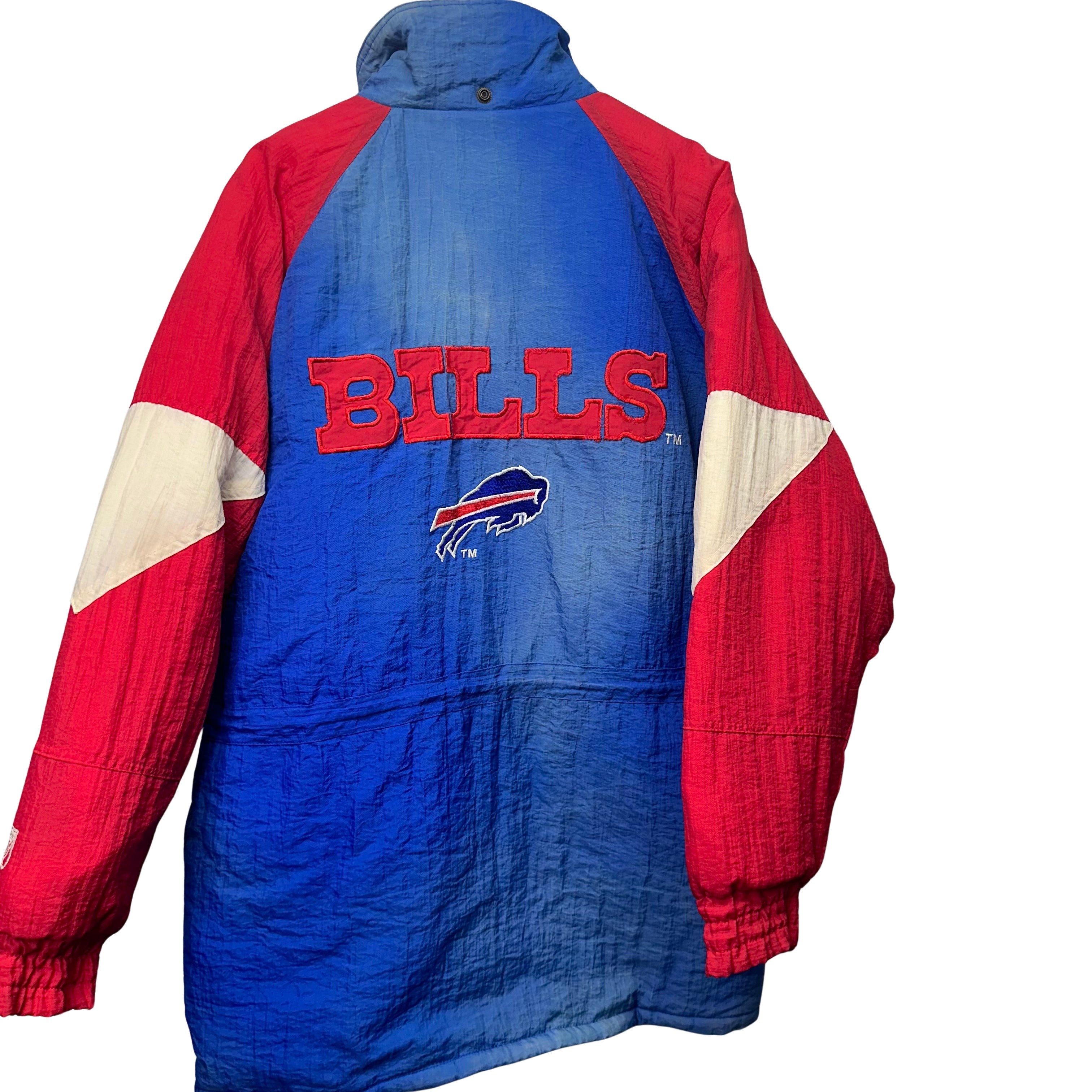 Vintage Buffalo Bills Parka Puffer Jacket Large