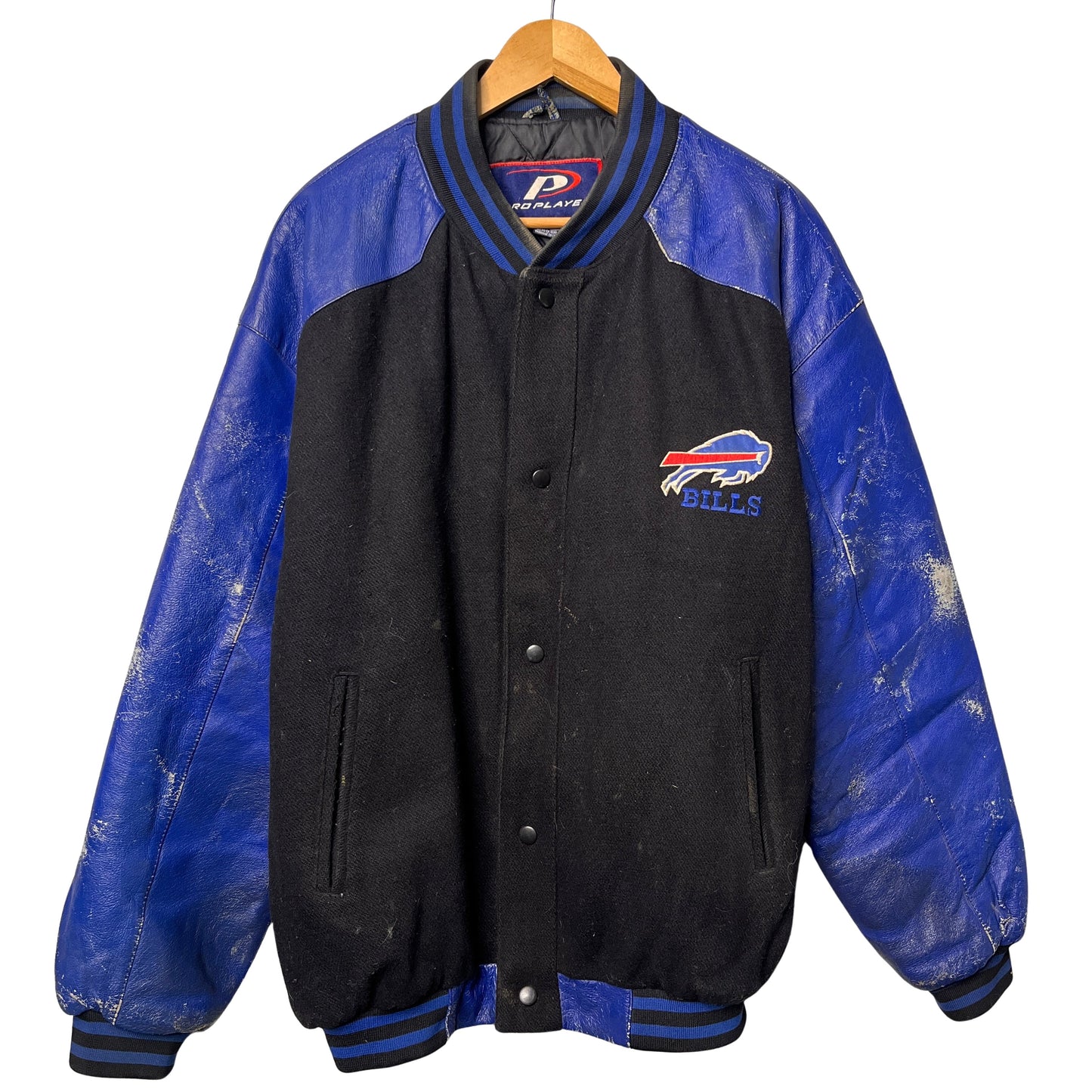 Vintage Buffalo Bills Letterman Jacket Large