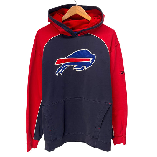 2000s Buffalo Bills Reebok Hoodie Sweatshirt Medium