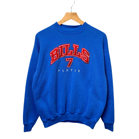 90s Buffalo Bills Doug Flutie Sweatshirt Medium