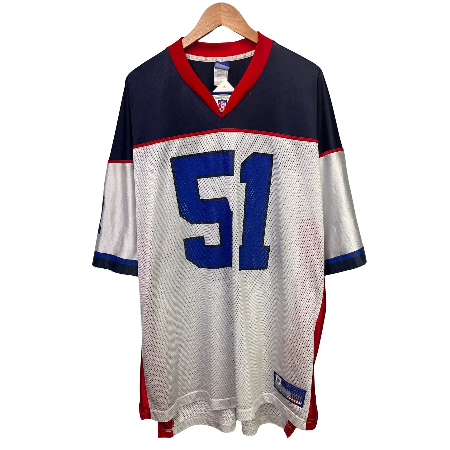 Vintage Buffalo Bills Jersey #51 Spikes XXL