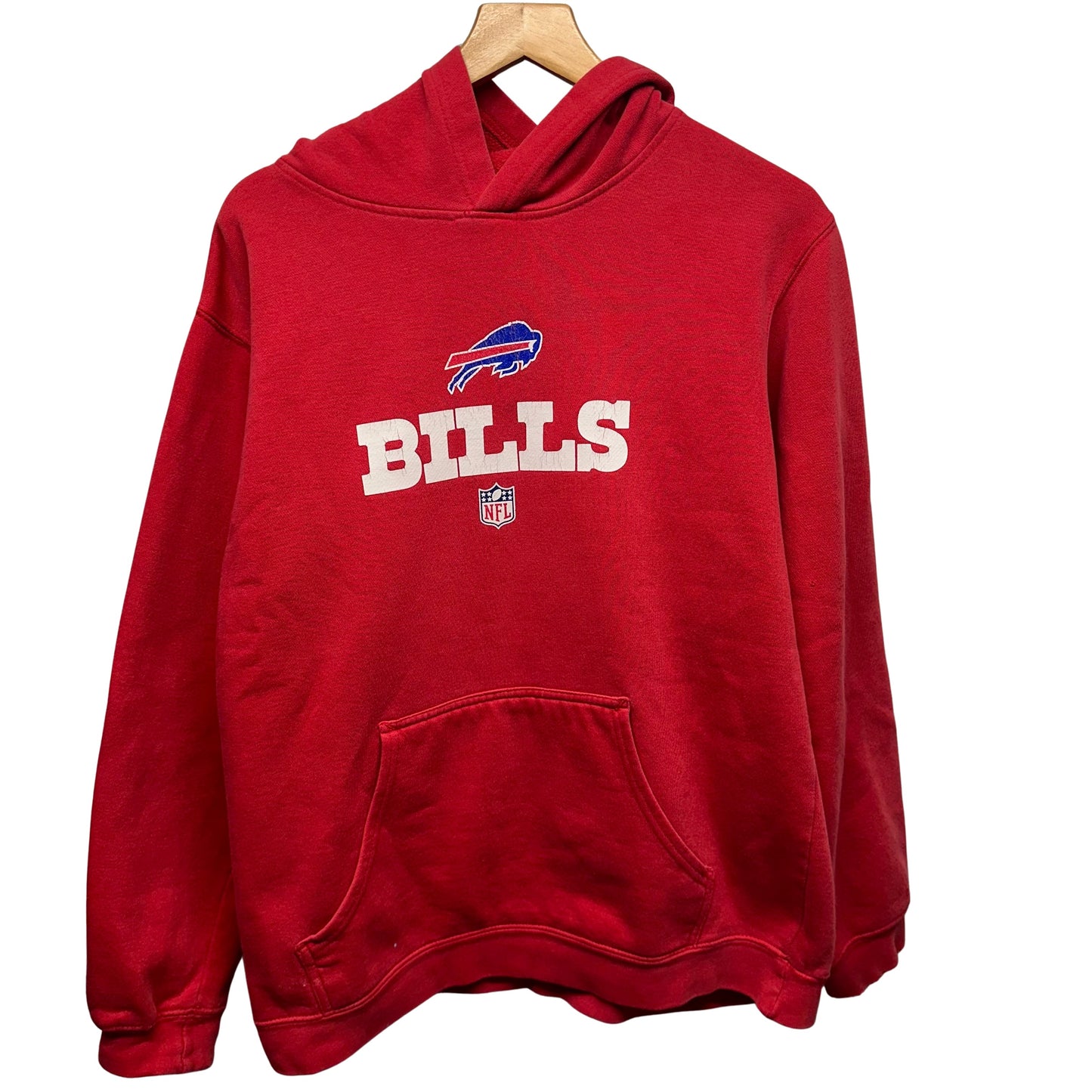 Vintage Buffalo Bills Hoodie Sweatshirt Medium