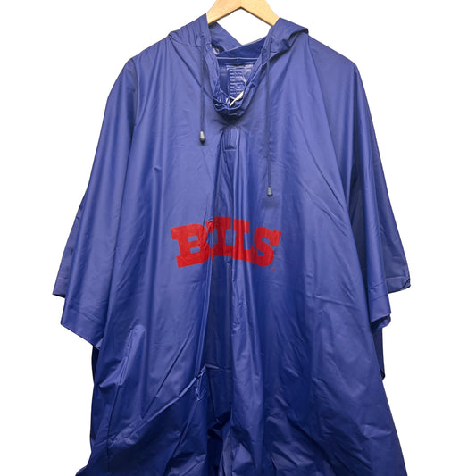 Vintage Buffalo Bills Pullover Rain Poncho Jacket Large