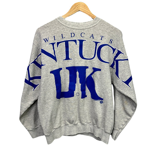 90s Kentucky Wildcats Cross Script Crewneck Sweatshirt Large