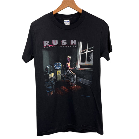 1985-86 Rush Power Windows Tour Shirt Medium