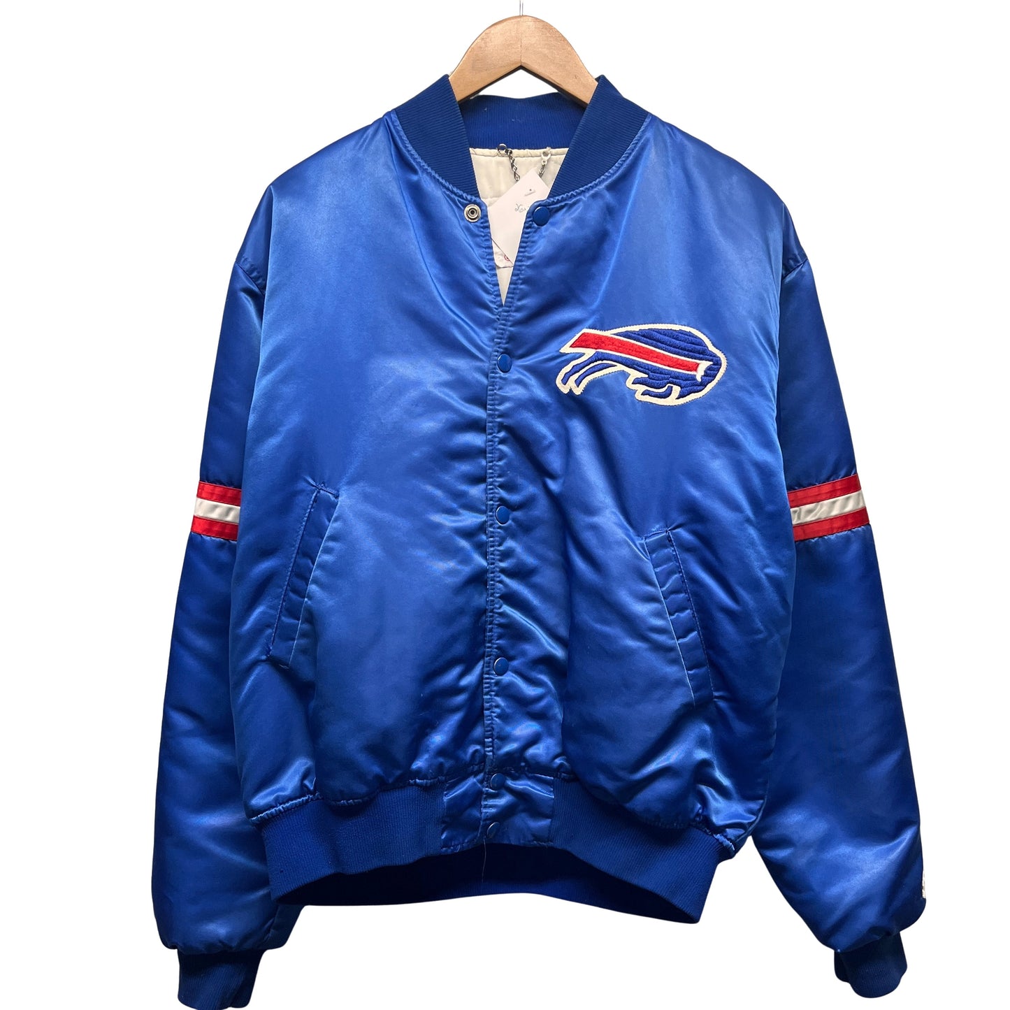 Vintage Buffalo Bills Starter Satin Jacket Large