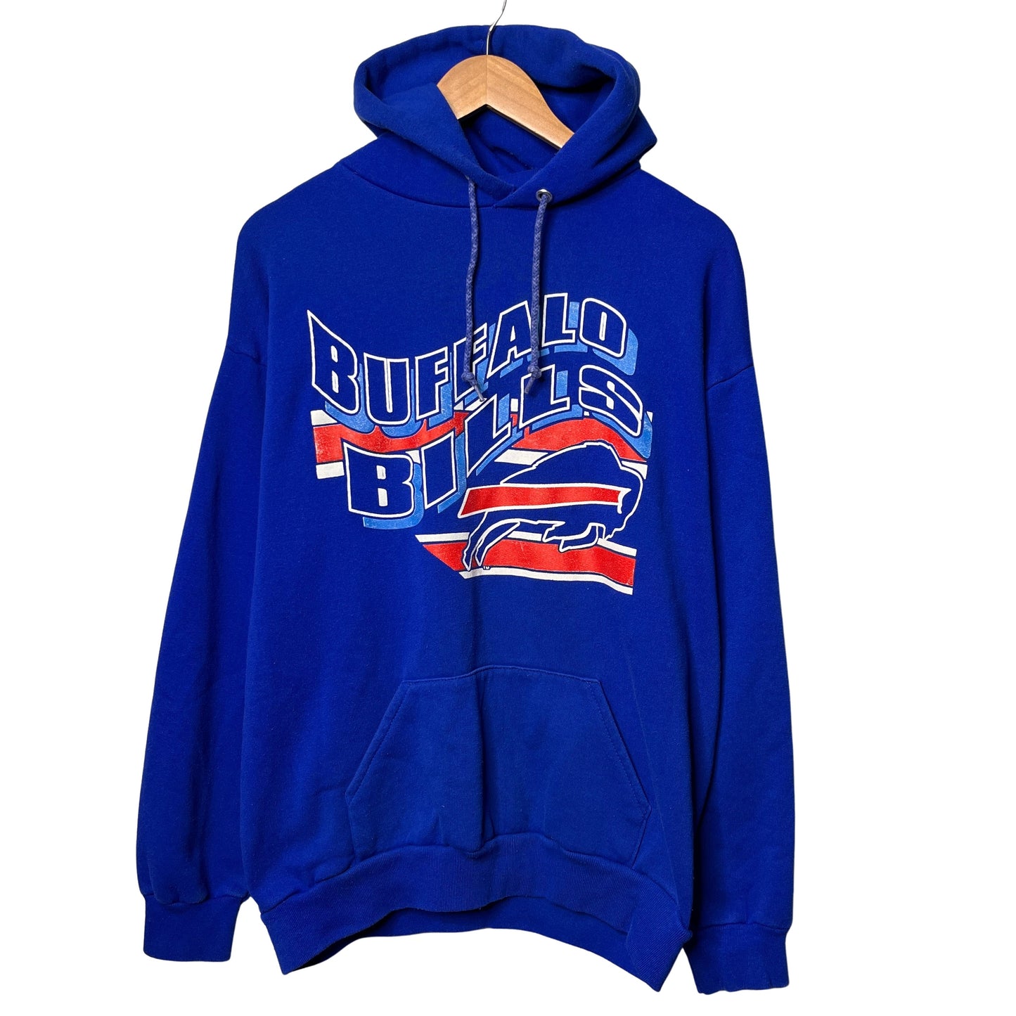 Vintage Buffalo Bills Hoodie Sweatshirt Large