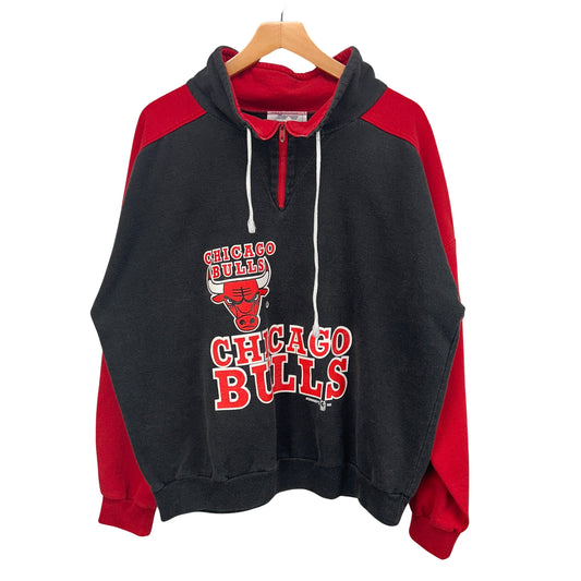 1992 Chicago Bulls 1/4 Zip Sweatshirt Large
