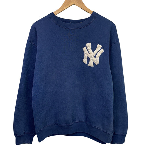90s New York Yankees Crewneck Sweatshirt Large