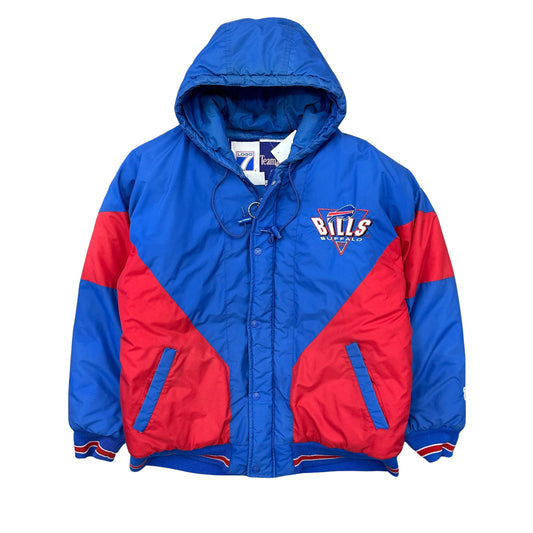 Vintage Buffalo Bills Puffer Jacket Medium