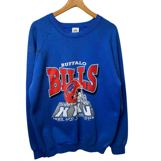 Vintage Buffalo Bills Crewneck Sweatshirt XL