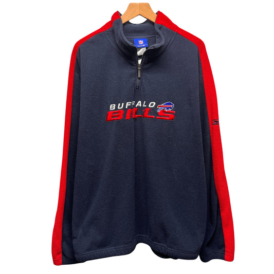 Vintage Buffalo Bills Pullover Fleece Sweatshirt XXL