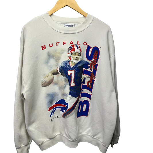 Vintage Buffalo Bills Doug Flutie Crewneck Sweatshirt XL