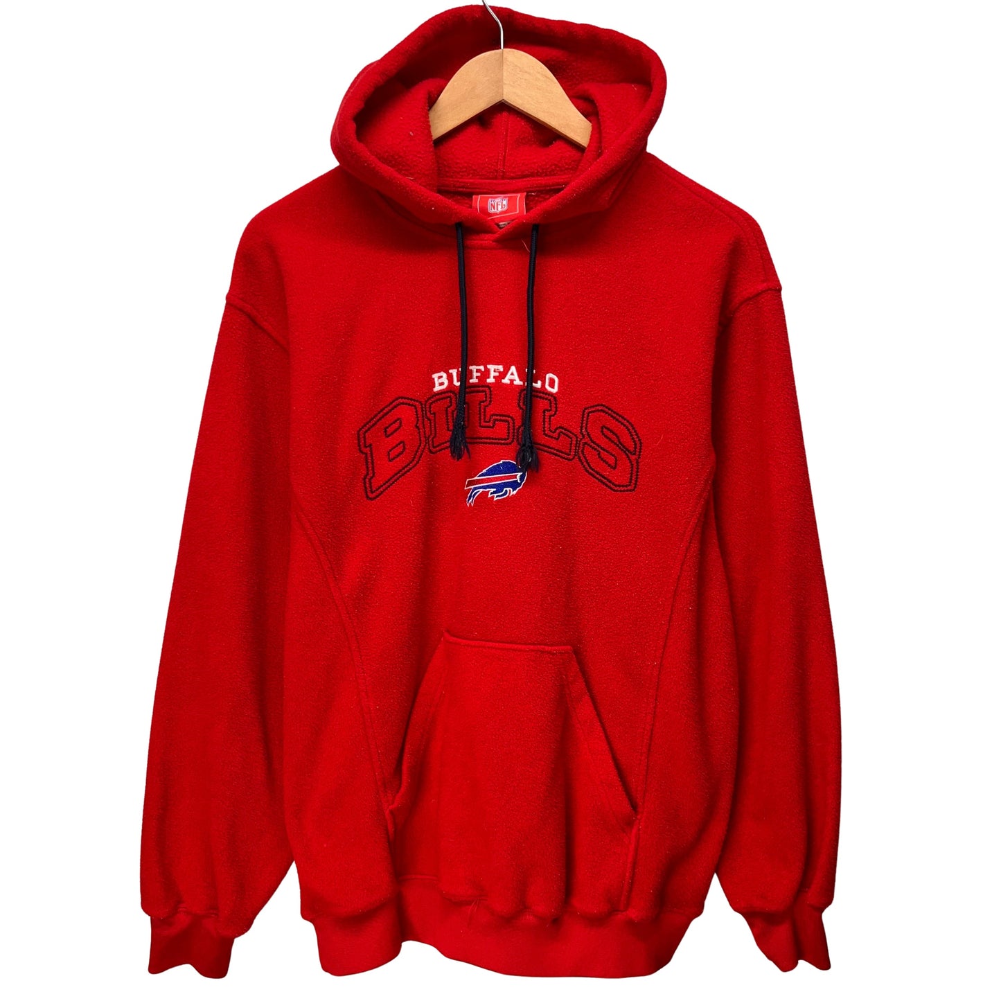 2000s Buffalo Bills Fleece Hoodie Sweatshirt Large