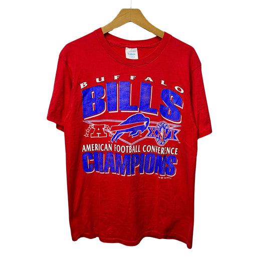 1992 Buffalo Bills AFC Champs Shirt Large
