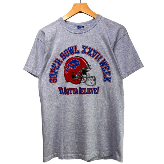 90s Buffalo Bills Champion Super Bowl Double-Sided Shirt Medium